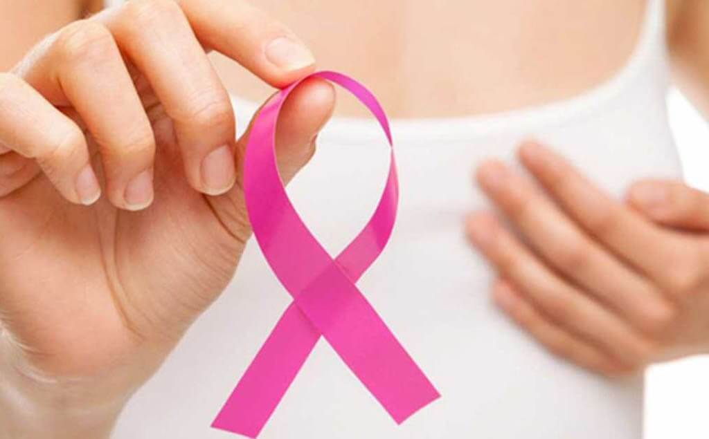 símbolo del lazo rosado que se compromete a crear conciencia sobre el Cáncer de mama