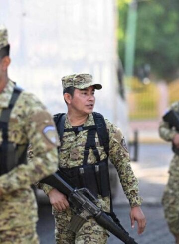 Fuerzas militares de El Salvador