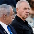 Netanyahu y Gallant, presentes en un evento político