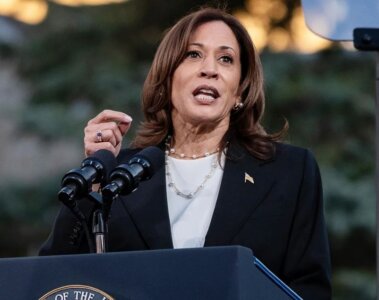 Kamala Harris Hablando sobre su derrota