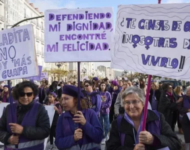 manifestaciones contra la violencia de genero