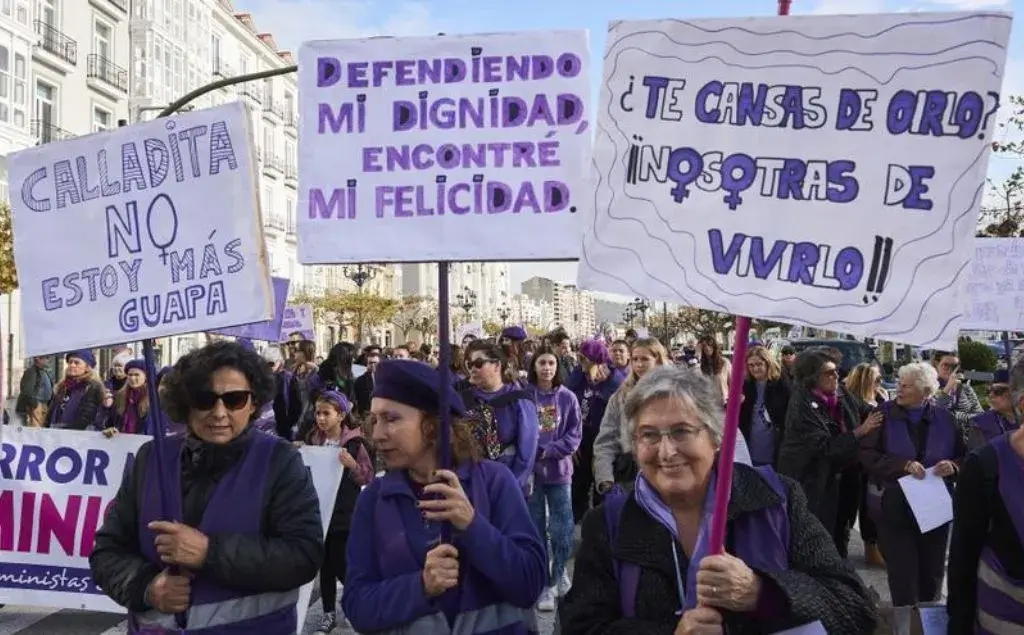 manifestaciones contra la violencia de genero