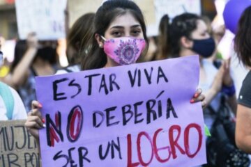 Marchas por feminicidios en Colombia