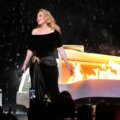 Adele en su concierto en Las Vegas