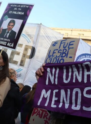 marchas contra la violencia de la mujer:ni una menos