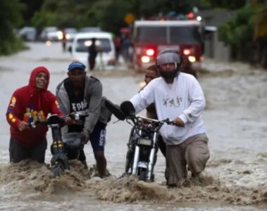 Fuertes lluvias en RD