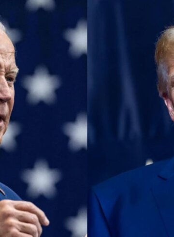 Biden y Trump