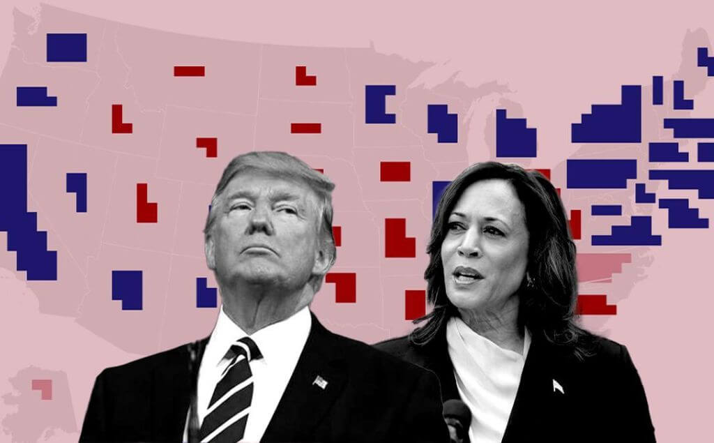 Kamala Harris y Donald Trump candidatos presidenciales