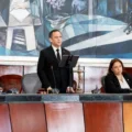 Vista de la sala Augusta de la Suprema Corte de Justicia.