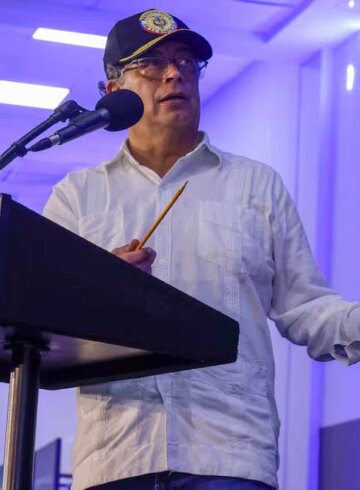 Gustavo Petro en San Andrés