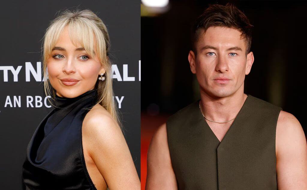 Sabrina Carpenter and Barry Keoghan