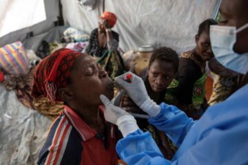 test de salud en el congo