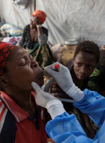 test de salud en el congo