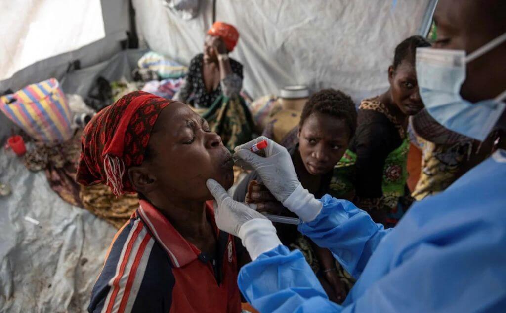 test de salud en el congo