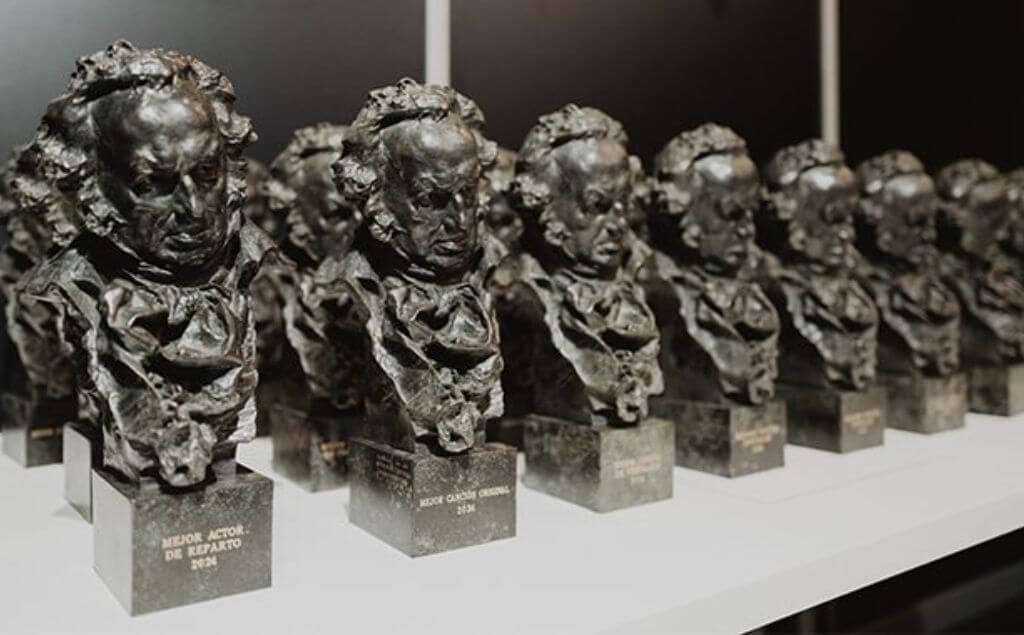 premios otorgados a los artistas en los premios goya