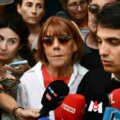 Giséle Pelicot, en una rueda de prensa