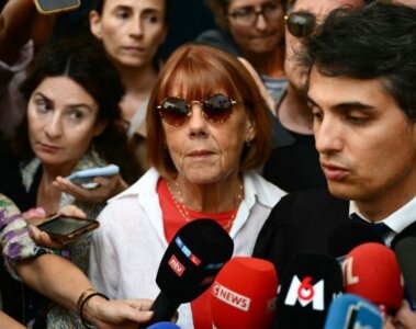 Giséle Pelicot, en una rueda de prensa