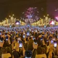 celebración de año nuevo