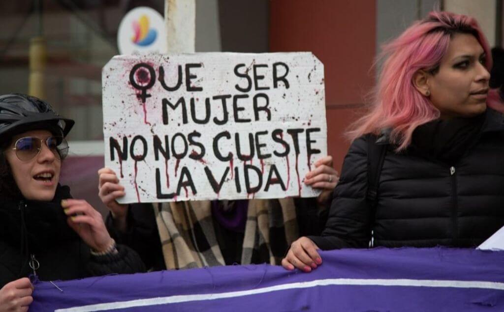 marchas para la violencia contra la mujer