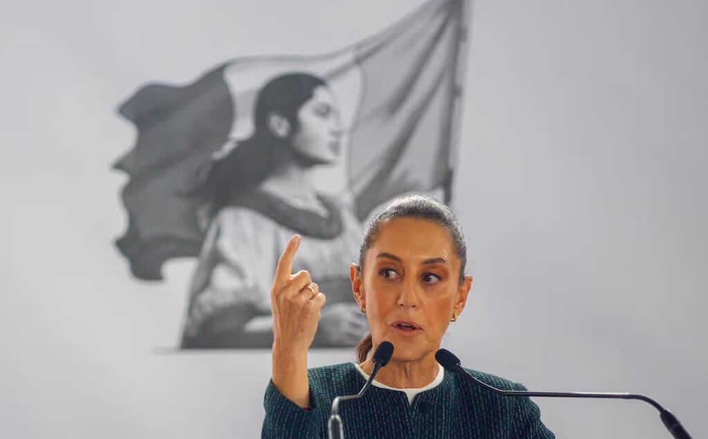 Claudia Sheinbaum en conferencia de prensa