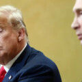 Donald Trump y Vladimir Putin en un evento previo