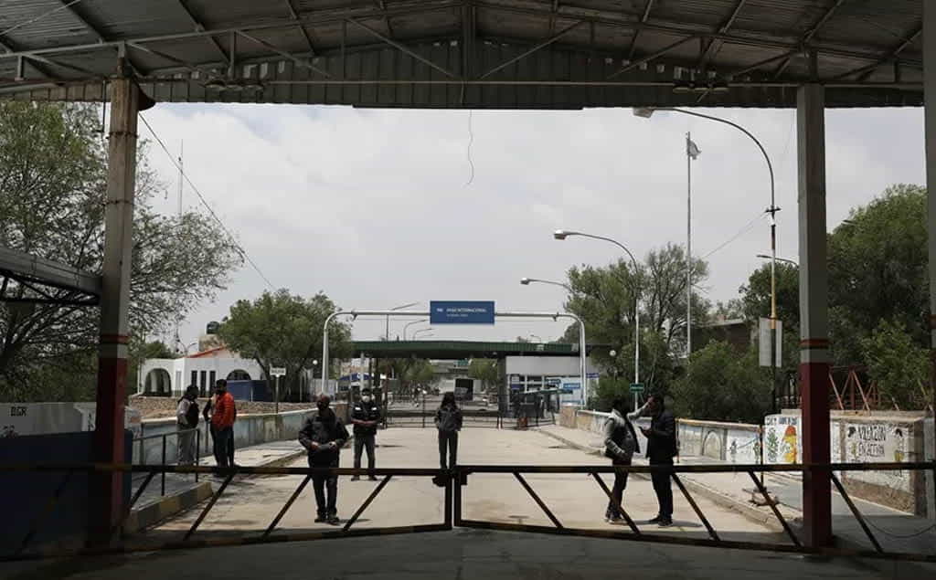 Frontera en la que se construiría el muro con Bolivia