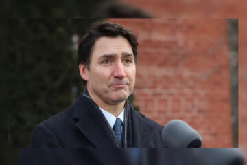 Justin Trudeau en conferencia de prensa