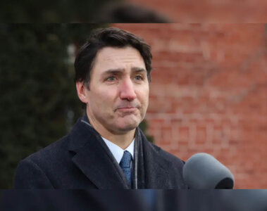 Justin Trudeau en conferencia de prensa