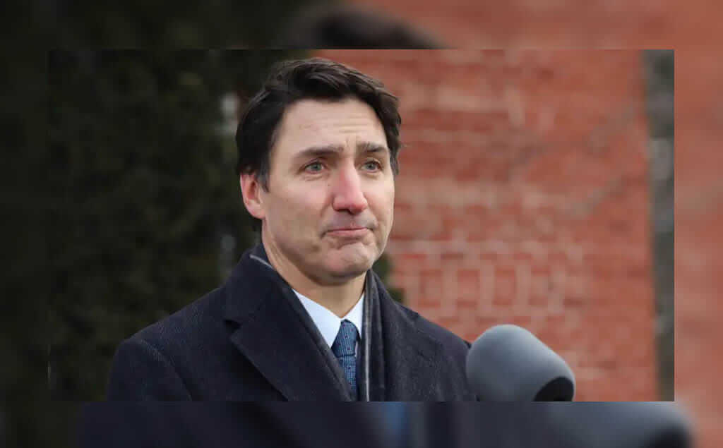 Justin Trudeau en conferencia de prensa