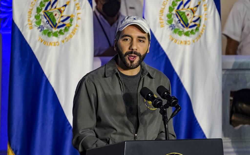 Nayib Bukele criticando la dictadura en Venezuela