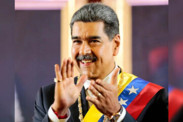 Nicolás Maduro en sus actos de posesión