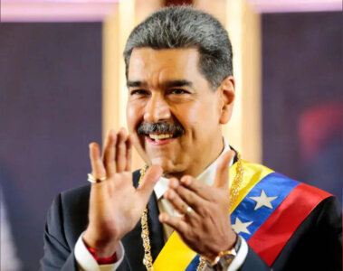 Nicolás Maduro en sus actos de posesión