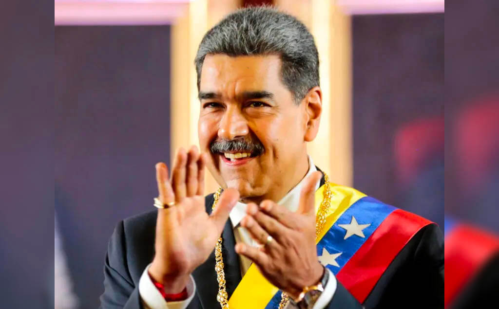 Nicolás Maduro en sus actos de posesión