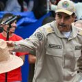 Nicolás Maduro en un evento popular