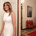 Melania Trump en la casa blanca