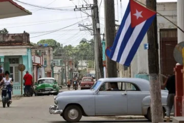 Vista de una calle en el poblado de Bejucal, al sur de La Habana