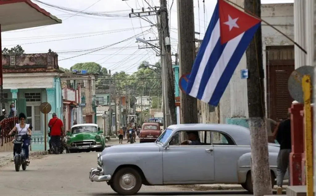 Vista de una calle en el poblado de Bejucal, al sur de La Habana