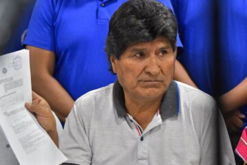 Evo morales presidente de bolivia