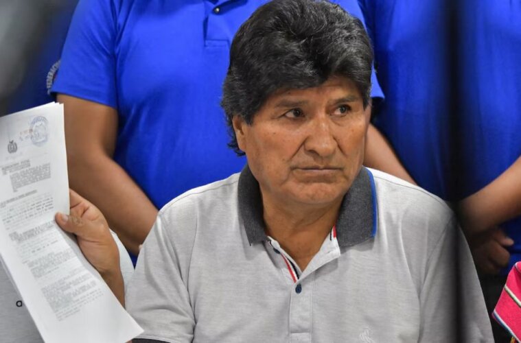 Evo morales presidente de bolivia