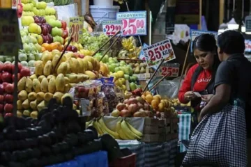 Plaza de mercado en Colombia