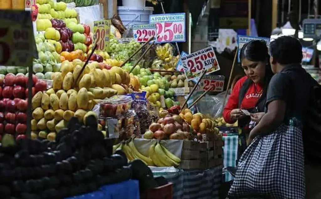 Plaza de mercado en Colombia