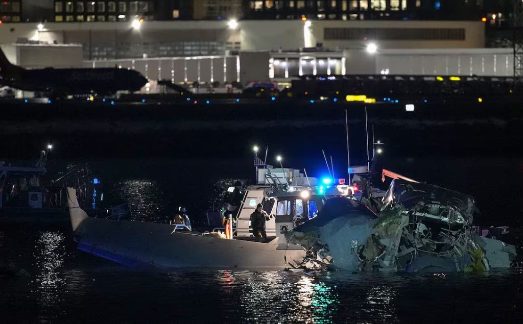 tragedia aérea en Washington