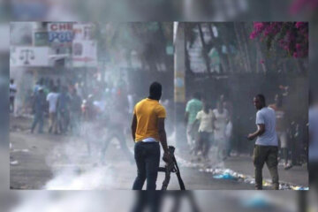 Violencia en las calles de Haití