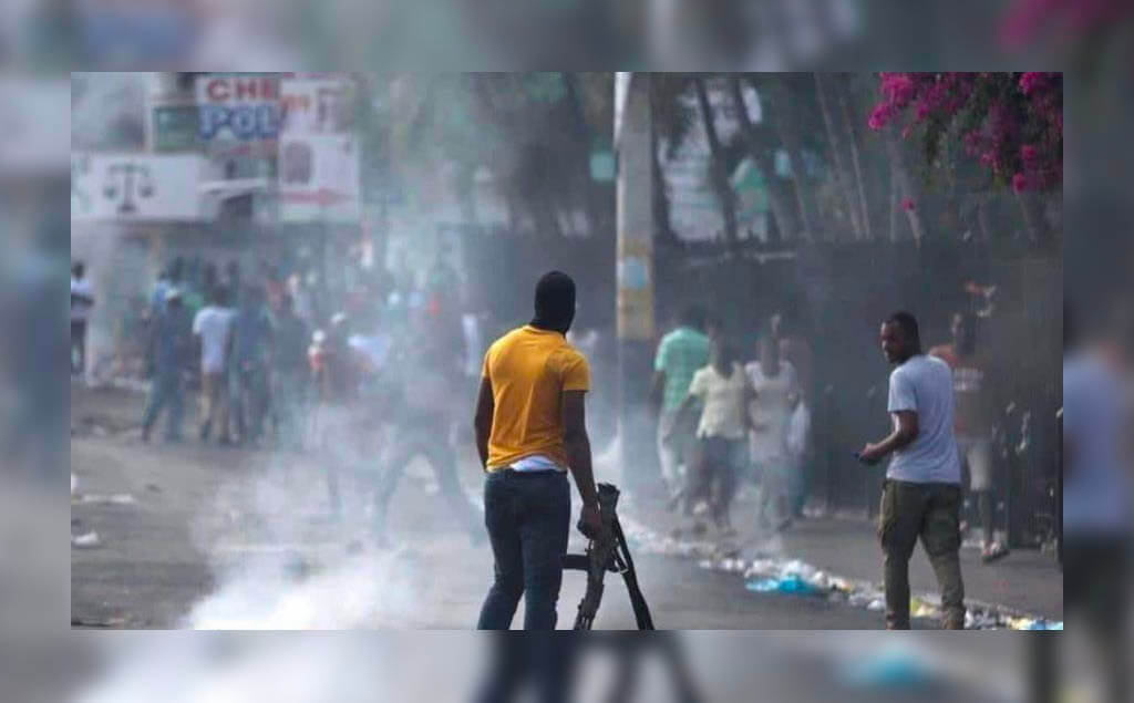 Violencia en las calles de Haití