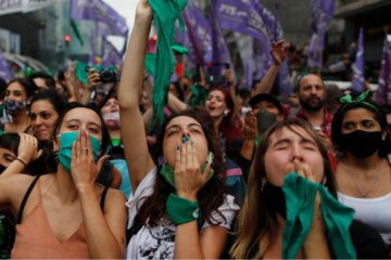 Mujeres en la lucha feminista