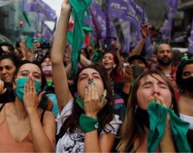 Mujeres en la lucha feminista