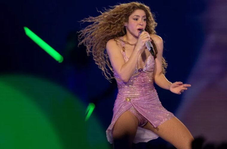 Shakira en concierto