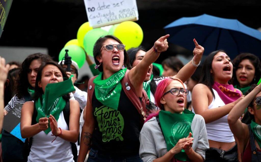 marcha para la legalización del aborto en RD