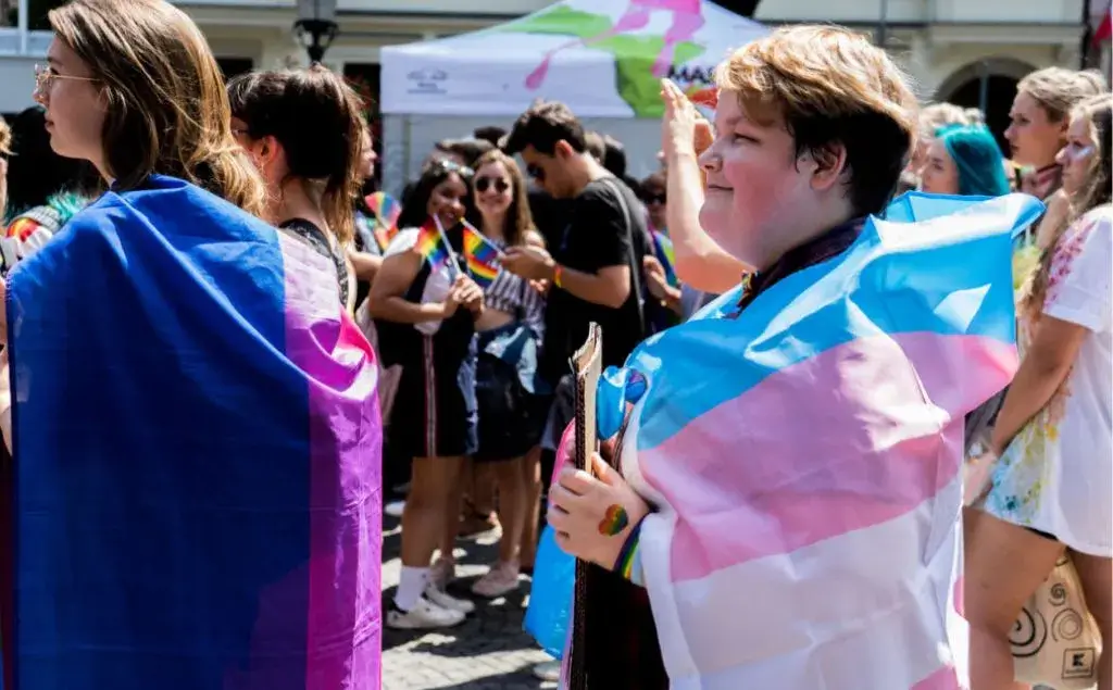 Marcha por derechos de las personas trans