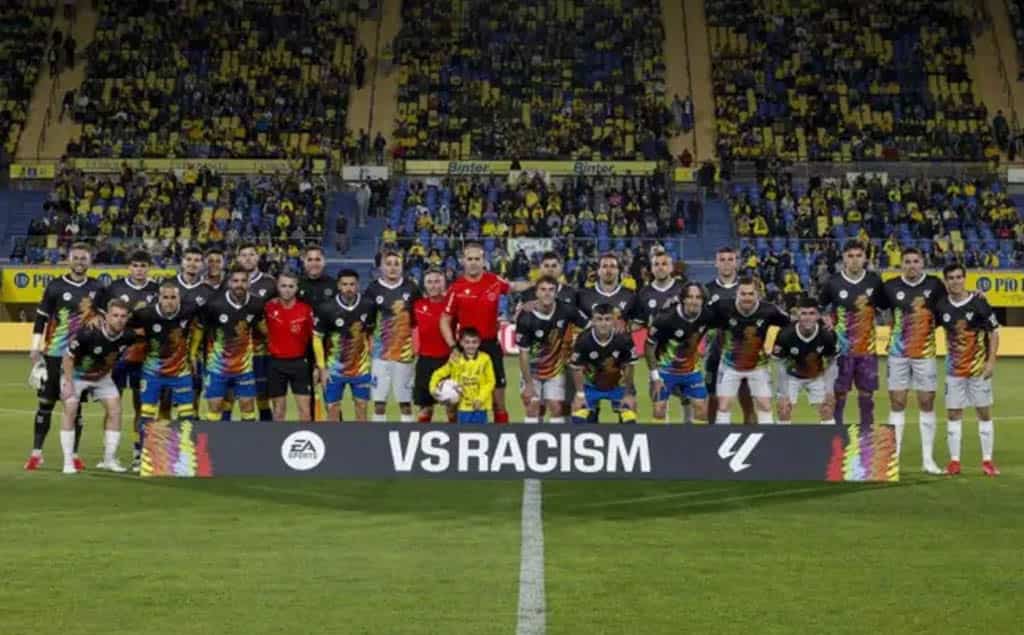 Campaña contra el racismo en la Liga